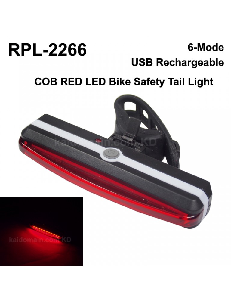 Usb rechargeable best sale tail light